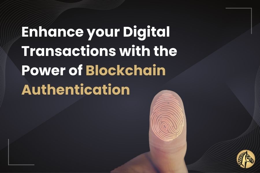 Blockchain Authentication Strengthening Digital Transactions