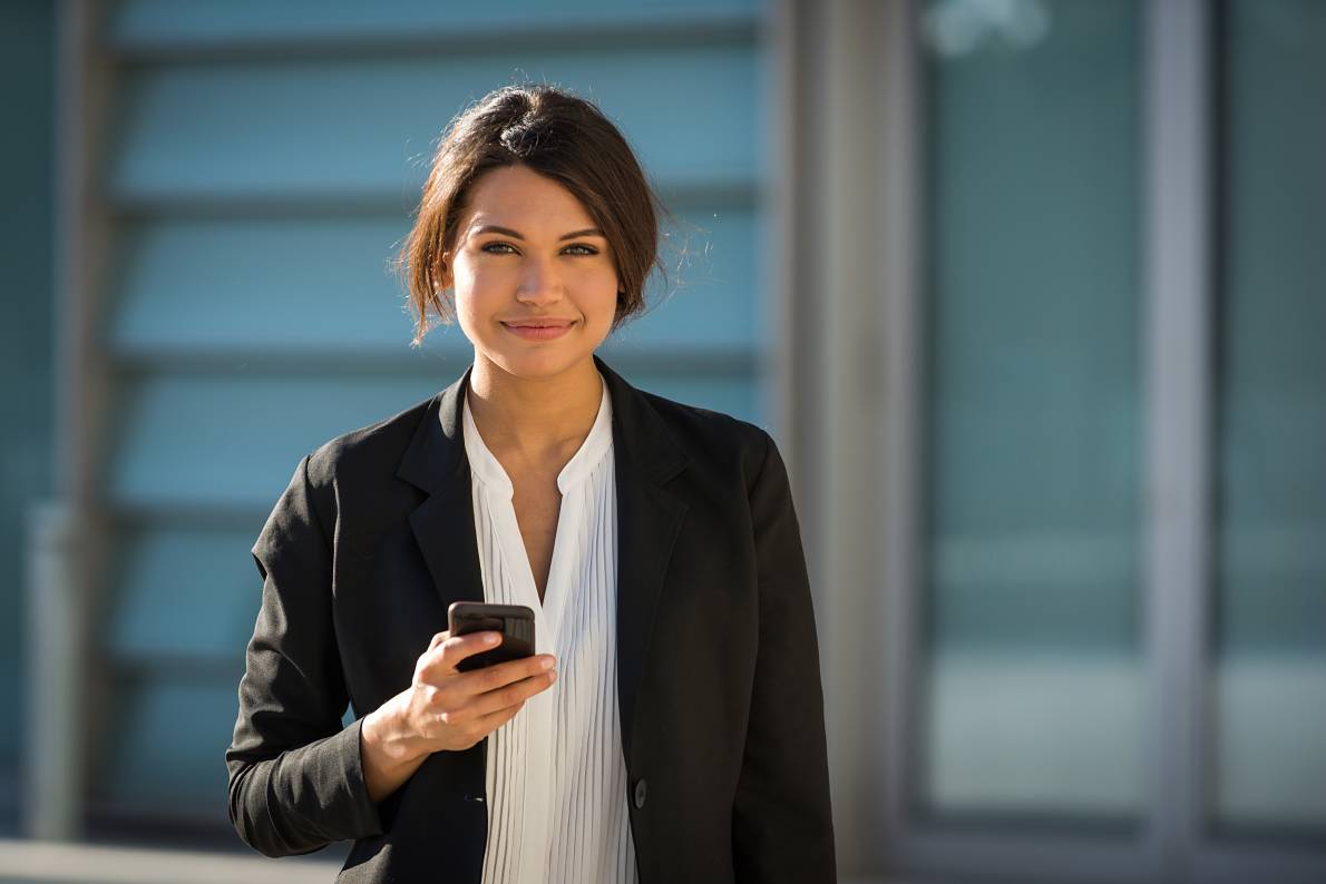 Businesswoman portrait