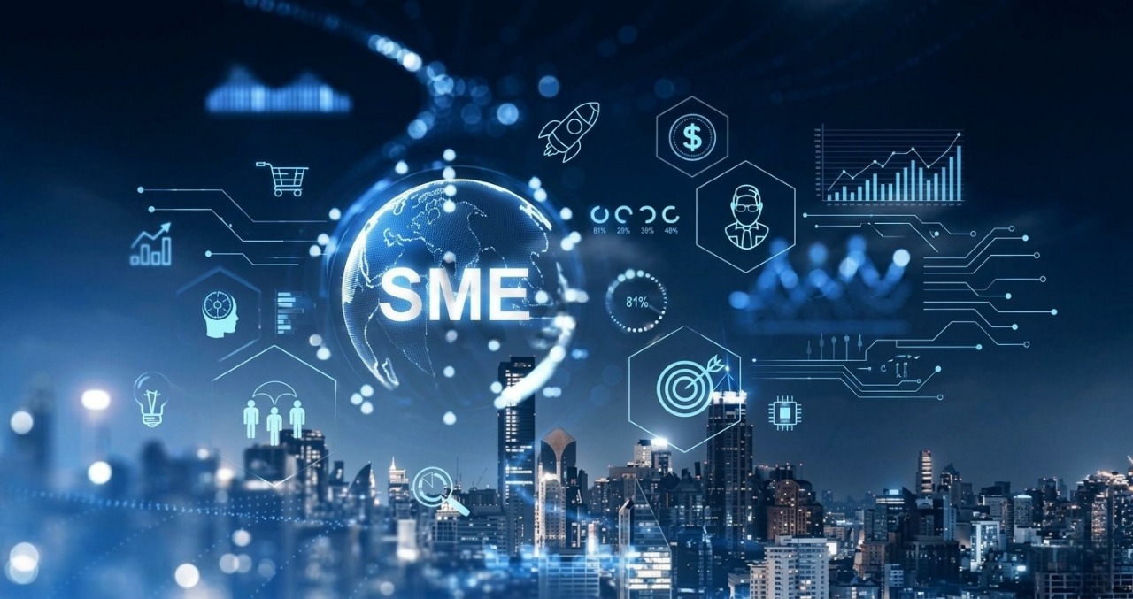 Rising financial chart showing SME profit growth through strategic trade finance solutions and working capital credit.